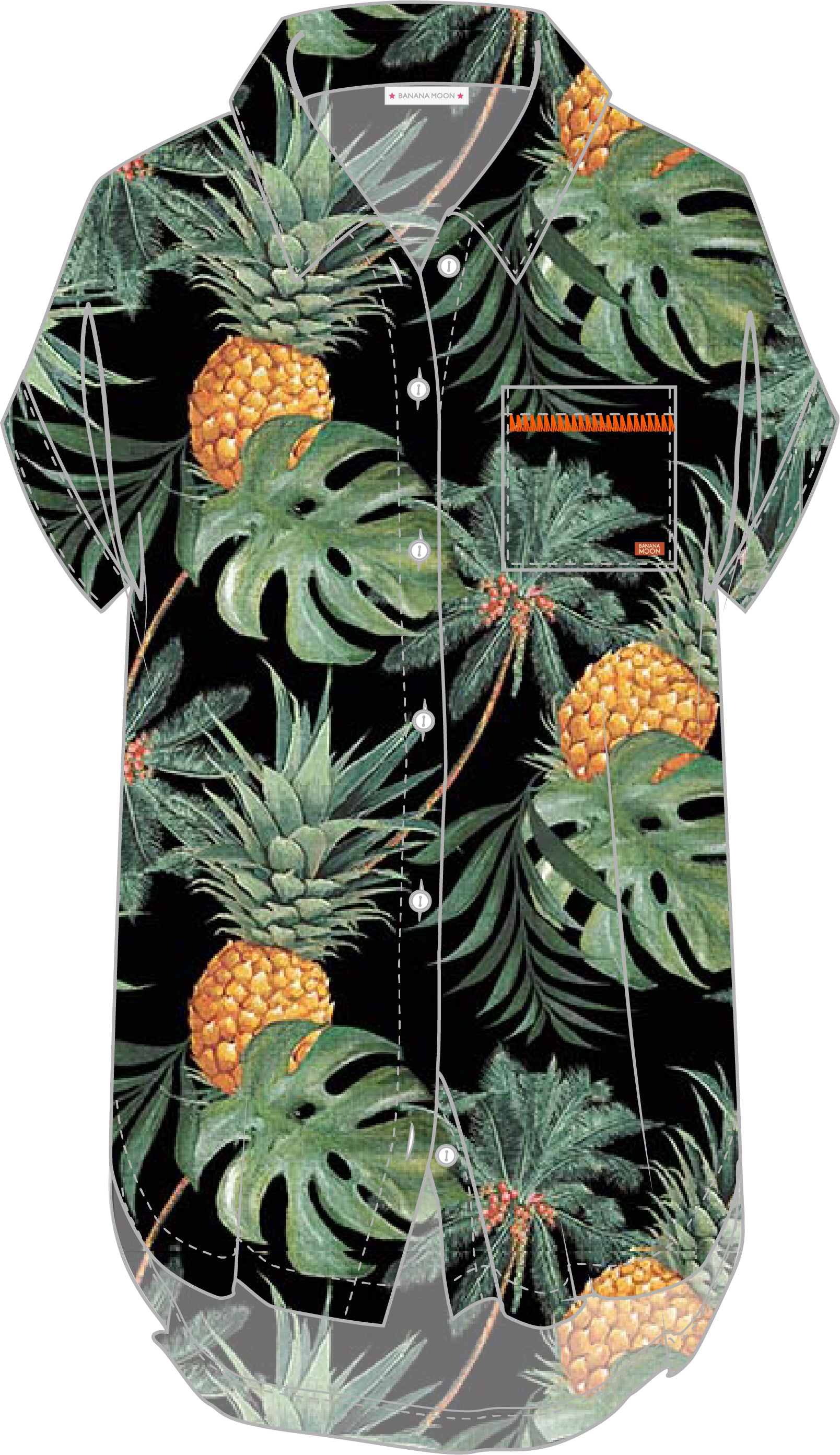 Chemise WAILA GREENERYD