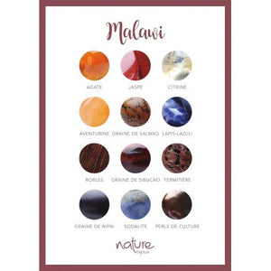 Boucle d'oreille Malawi 12-73202