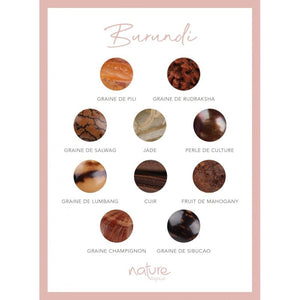 Boucle d'oreille Burundi 12-74205