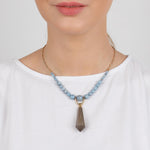 Charger l&#39;image dans la galerie, Collier Wood diamond 15-40402
