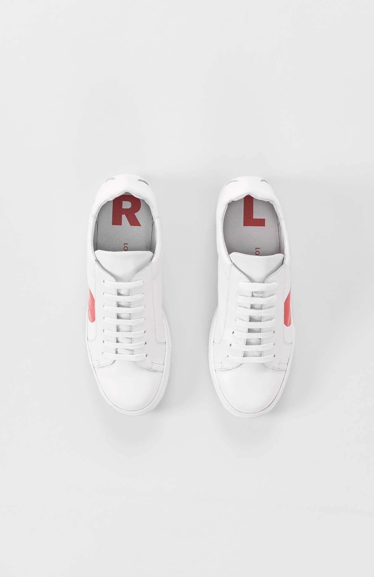 Basket-Shoes Dot Leather